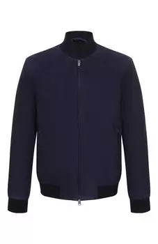 Замшевый бомбер Brioni