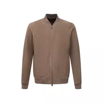 Замшевый бомбер Corneliani