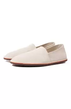 Замшевые слиперы Smart Brunello Cucinelli