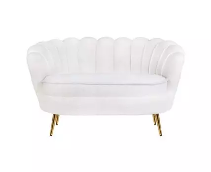 Бежевый диван Pearl double boucle