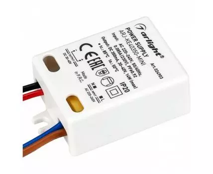 Блок питания Arlight ARJ-KE40350-MINI (14W, 350mA, PFC)