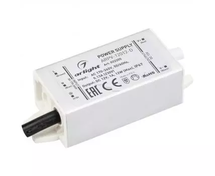 Блок питания ARPV-12012-D (12V, 1.0A, 12W)
