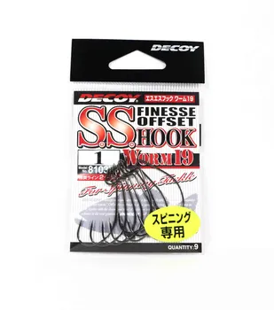 Decoy Worm 19 SS Finese Offset Hook, размер 1 (0378)