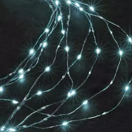 Электрогирлянда Best Technology серебро 1800 LED холодный белый со стартовым шнуром