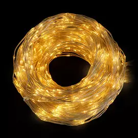 Электрогирлянда Best technology Занавес 1200 LED теплый белый со стартовым шнуром