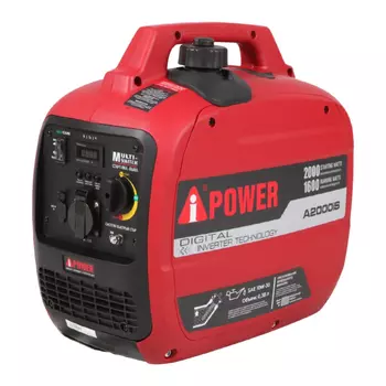 Инверторный бензиновый генератор A-iPower с ручным запуском 2 кВт (A2000IS)