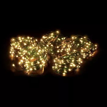 Электрогирлянда Lotti Профессионал 50 м 500 MicroLEDS зеленый кабель со стартовым шнуром
