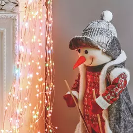Электрогирлянда Reason app 1200 LED цветная уличная со стартовым шнуром