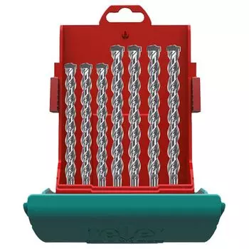 набор буров SDS+ HELLER Bionic Pro 16315 7 шт.