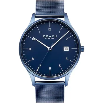 fashion наручные мужские часы Obaku V298GDLLML. Коллекция Chia