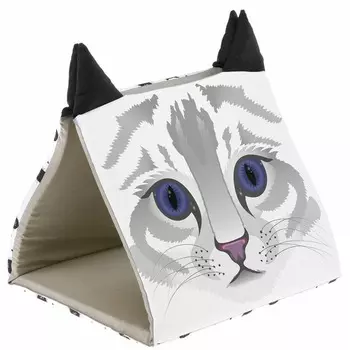 Домик-тоннель Ferplast Pyramid для кошек 43x39x38 см Украина 1 уп. х 1 шт. х 0.611 кг