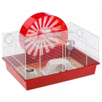 Ferplast Coney Island клетка для хомяков, белая - 50x35xh25 см, 50x35xh36,2 см Словакия 1 уп. х 1 шт. х 2.232 кг
