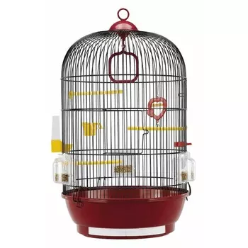 Ferplast Diva клетка для птиц, черная - 40x65 см Словакия 1 уп. х 1 шт. х 2.204 кг