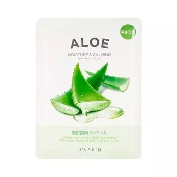 Маска тканевая it's skin успокаивающая the fresh (зе фреш) алоэ 18 г