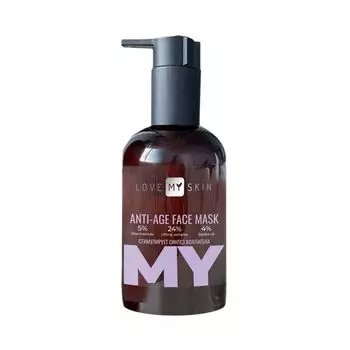 Маска для лица антивозрастная Love my skin фл. 150мл