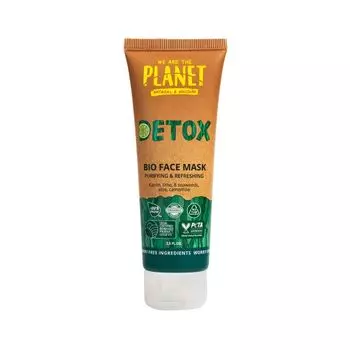 Маска для лица очищающая глиняная Detox We are the Planet туба 75мл