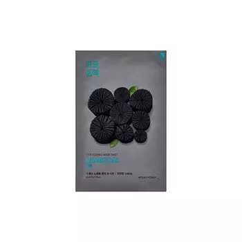 Маска для лица успокаивающая тканевая с углем Holika Holika 23 мл