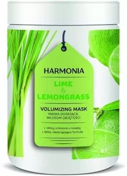Маска для придания объёма волосам Лайм и Лимонная трава Harmonia mask Chantal 1000 мл