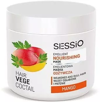 Маска для влос Питательная смягчающая Sessio Vege Chantal 450 мл