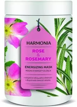 Маска для волос энергетизирующая Роза и розмарин Harmonia mask Chantal 1000 мл