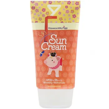 Elizavecca, Milky Piggy, солнцезащитный крем, SPF 50+, PA+++, 50 мл