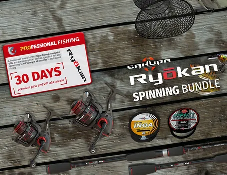Professional Fishing: Sakura Ryokan Spinning (PC)