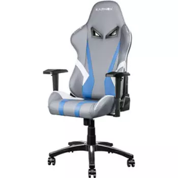 Премиум игровое кресло KARNOX HERO Lava Edition серо-синий (KX80010205-LA)