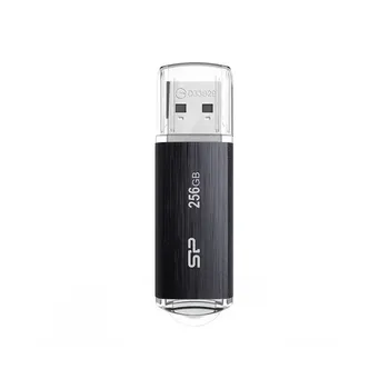Флешка 256Gb USB 3.2 Gen 1 Silicon Power Blaze B02, черный (SP256GBUF3B02V1K)