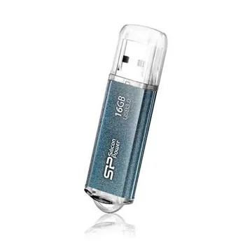 Флешка 16Gb USB 3.0 Silicon Power Marvel Marvel M01, синий (SP016GBUF3M01V1B)