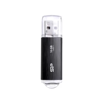 Флешка 16Gb USB 3.0 Silicon Power Blaze Blaze B02, черный (SP016GBUF3B02V1K)