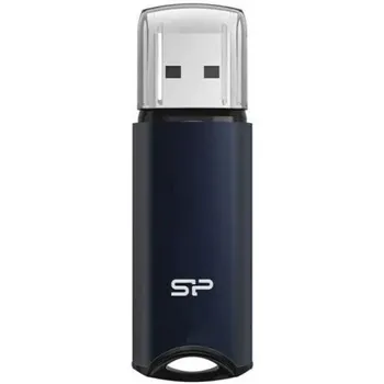 Флешка 16Gb USB 3.2 Gen 1 Silicon Power Marvel M02, синий (SP016GBUF3M02V1B)