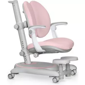 Детское кресло Mealux Ortoback Duo Plus Pink обивка розовая (Y-510 KP Plus)