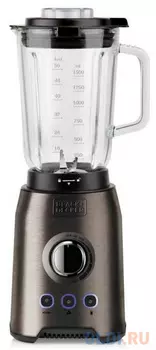 Блендер стационарный Black+Decker BXJB1200E 1200Вт серебристый