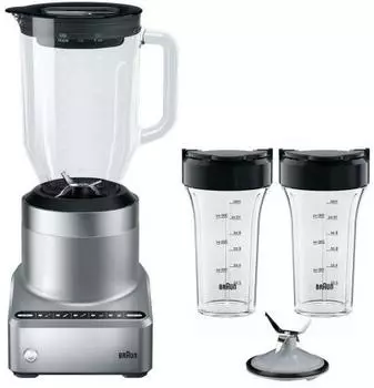 Блендер стационарный Braun JB7192 серебро 1000 Вт