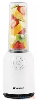 Блендер стационарный KITFORT Shake &amp; Take 250Вт белый КТ-1363-3