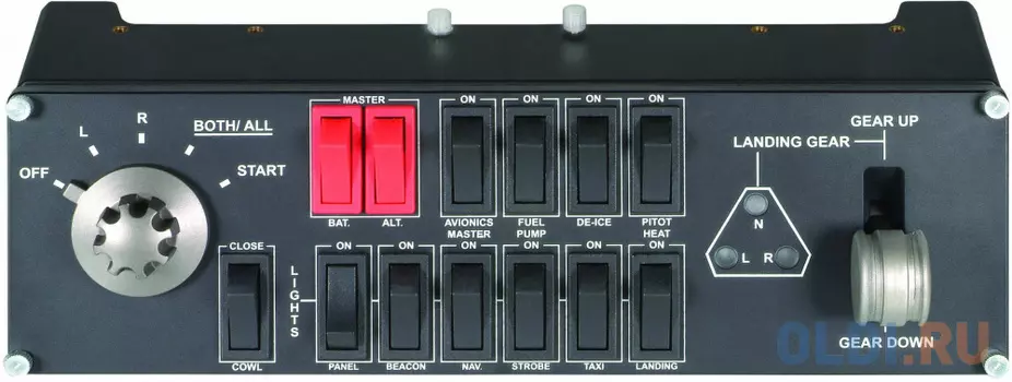 Блок переключателей для авиасимуляторов Logitech G Saitek Pro Flight Switch Panel 945-000012