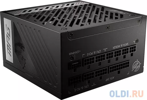 Блок питания 1000W MSI MPG A1000G 80+ Gold Full modularATX 3.0 PCIE5 RTL (306-7ZP7C11-CE0)