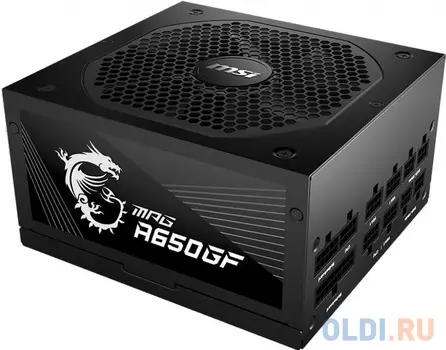 Блок питания 650W MSI MPG A650GF 80+ Gold Full modular RTL (306-7ZP0A11-CE0)