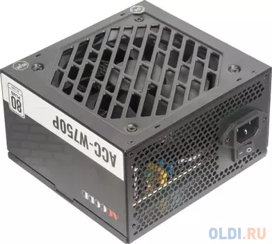 Блок питания Accord ATX 750W ACC-W750P 80 PLUS WHITE (20+4pin) 120mm fan 6xSATA RTL
