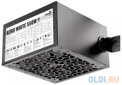 Блок питания Aerocool AERO WHITE 550 550 Вт