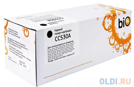 Картридж Bion CC530A CC530A CC530A CC530A CC530A 3500стр Черный