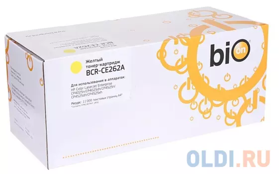 Картридж Bion CE262A 11000стр Желтый