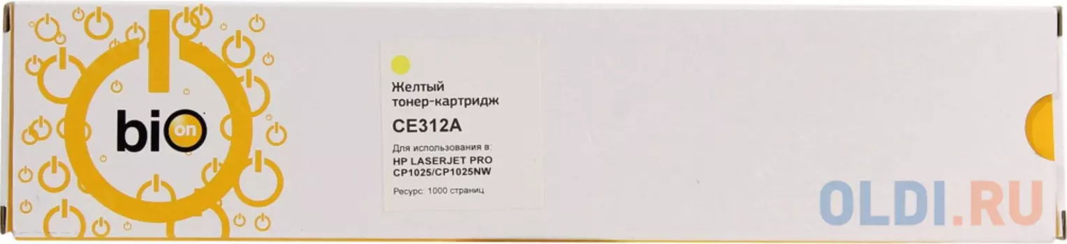Картридж Bion CE312A 1000стр Голубой