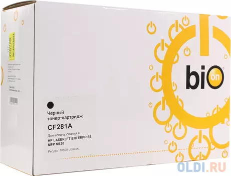 Картридж Bion CF281A 10500стр Черный