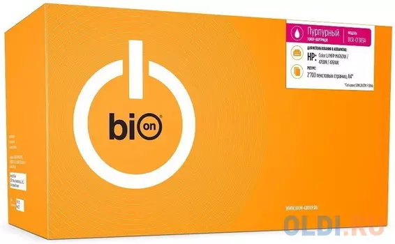 Bion CF383A Картридж для HP CLJ Pro MFP M476DW/476DN/476NW (2'700 стр.) Пурпурный