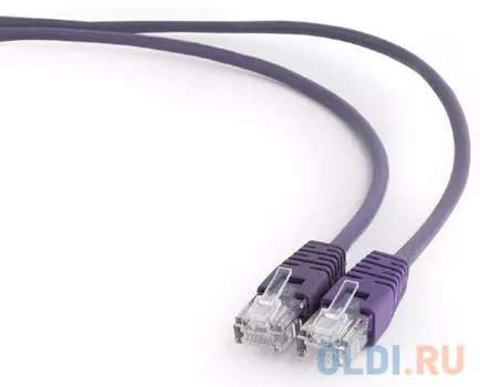Bion Патч корд UTP кат.5е 0.25м фиолетовый [Бион][BNPP12-0.25M/V]