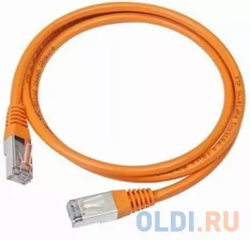Bion Патч корд UTP кат.5е 0.5м оранжевый [Бион][BNPP12-0.5M/O]