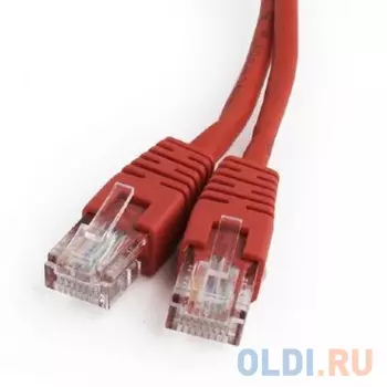 Bion Патч корд UTP кат.5е 1м красный [Бион][BNPP12-1M/R]
