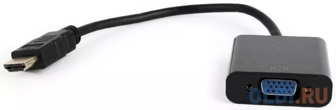 Bion Переходник HDMI 1.4 - VGA, 19M/DB15F [BXP-A-HDMI-VGA-04]