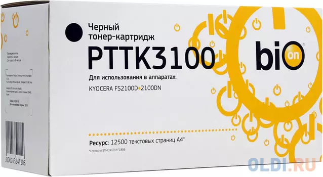 Картридж Bion TK-3100 12500стр Черный